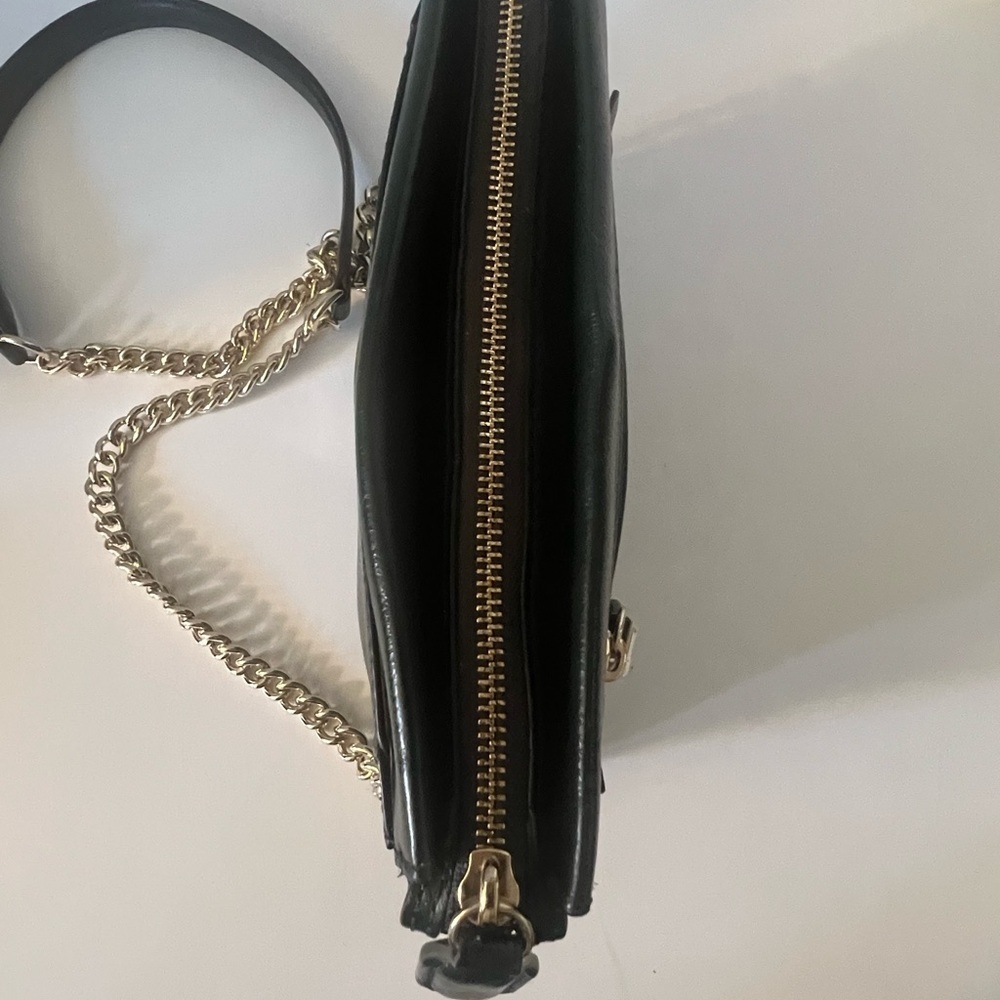 Authentic REBECCA MINKOFF Crosby Crossbody Bag Green Leather!!! - Picture 10 of 15